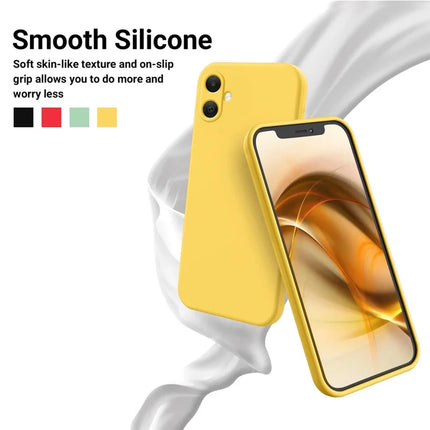 For Samsung Galaxy F05 / Galaxy M05 4G Case Liquid Silicone Phone Back Cover with Hand Strap