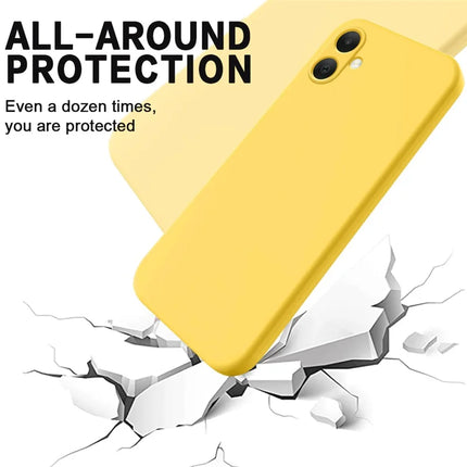 For Samsung Galaxy F05 / Galaxy M05 4G Case Liquid Silicone Phone Back Cover with Hand Strap