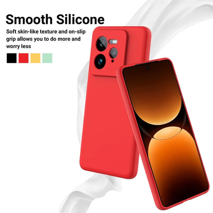 For Realme GT 7 Pro 5G Case Liquid Silicone Phone Back Cover with Hand Strap