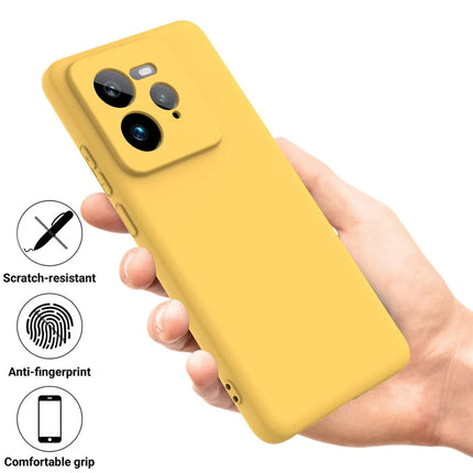 For Realme GT 7 Pro 5G Case Liquid Silicone Phone Back Cover with Hand Strap