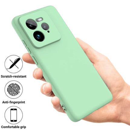 For Realme GT 7 Pro 5G Case Liquid Silicone Phone Back Cover with Hand Strap