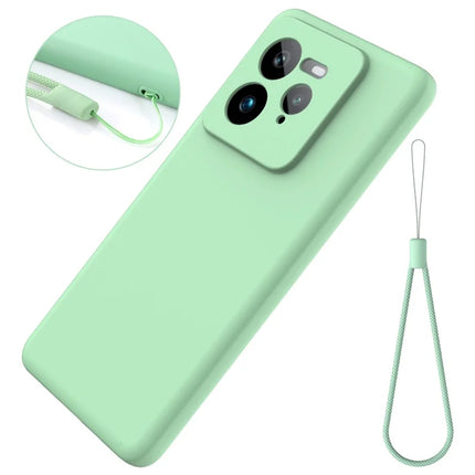 For Realme GT 7 Pro 5G Case Liquid Silicone Phone Back Cover with Hand Strap
