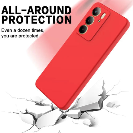 For Realme C75 Case Liquid Silicone Phone Back Cover with Hand Strap