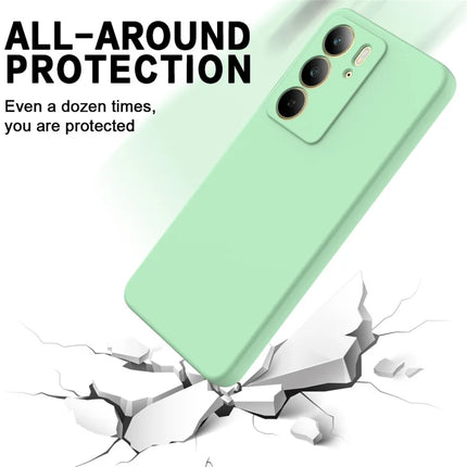 For Realme C75 Case Liquid Silicone Phone Back Cover with Hand Strap