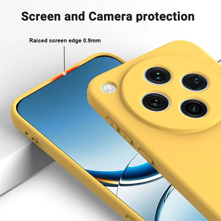 For Oppo Find X8 Pro 5G Case Liquid Silicone Phone Back Cover with Hand Strap