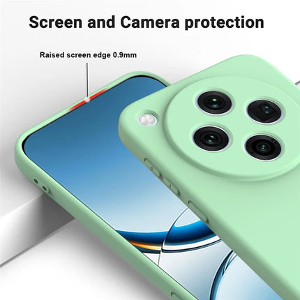 For Oppo Find X8 Pro 5G Case Liquid Silicone Phone Back Cover with Hand Strap