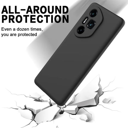 For Honor 300 Ultra / Honor 300 Pro Case Liquid Silicone Phone Back Cover with Hand Strap