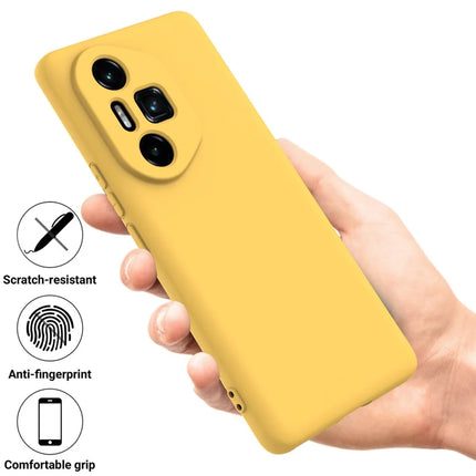 For Honor 300 Ultra / Honor 300 Pro Case Liquid Silicone Phone Back Cover with Hand Strap
