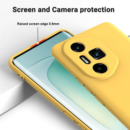 For Honor 300 Ultra / Honor 300 Pro Case Liquid Silicone Phone Back Cover with Hand Strap