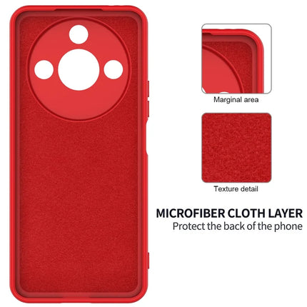 For Honor X60 5G / Honor X9c Smart 5G Case Liquid Silicone Phone Back Cover with Hand Strap