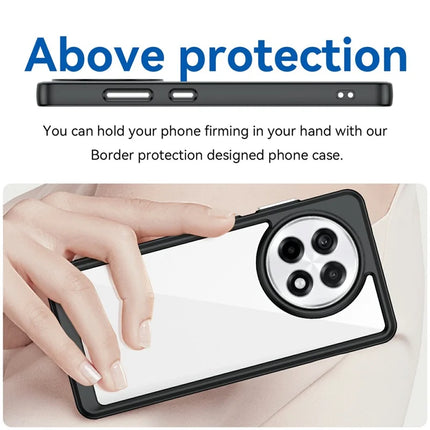 Clear Case for OnePlus 13R 5G / Ace 5 5G / Ace 5 Pro 5G TPU + Acrylic Protective Phone Cover