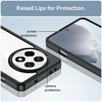 Clear Case for OnePlus 13R 5G / Ace 5 5G / Ace 5 Pro 5G TPU + Acrylic Protective Phone Cover