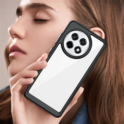 Clear Case for OnePlus 13R 5G / Ace 5 5G / Ace 5 Pro 5G TPU + Acrylic Protective Phone Cover