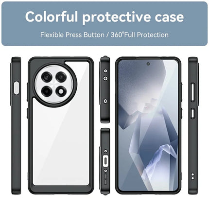 Clear Case for OnePlus 13R 5G / Ace 5 5G / Ace 5 Pro 5G TPU + Acrylic Protective Phone Cover