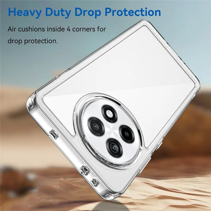 Clear Case for OnePlus 13R 5G / Ace 5 5G / Ace 5 Pro 5G TPU + Acrylic Protective Phone Cover