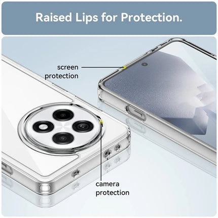 Clear Case for OnePlus 13R 5G / Ace 5 5G / Ace 5 Pro 5G TPU + Acrylic Protective Phone Cover