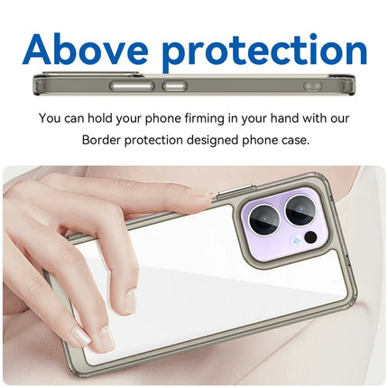 For Oppo Reno13 F 5G Case TPU + Acrylic Protective Clear Phone Cover