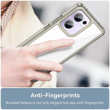 For Oppo Reno13 F 5G Case TPU + Acrylic Protective Clear Phone Cover