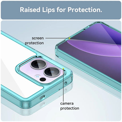 For Oppo Reno13 F 5G Case TPU + Acrylic Protective Clear Phone Cover