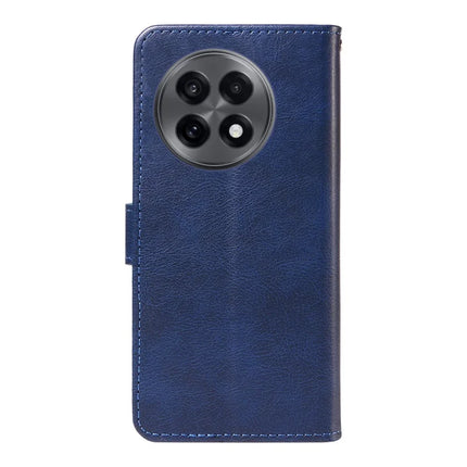 For OnePlus 13R 5G Case Solid Color Leather Mobile Cover Wallet Stand with Strap