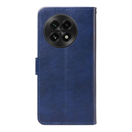 For OnePlus 13 Case Solid Color Leather Mobile Cover Wallet Stand with Strap