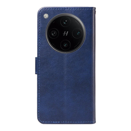 For Oppo Find X8 Pro 5G Case Solid Color Leather Mobile Cover Wallet Stand with Strap