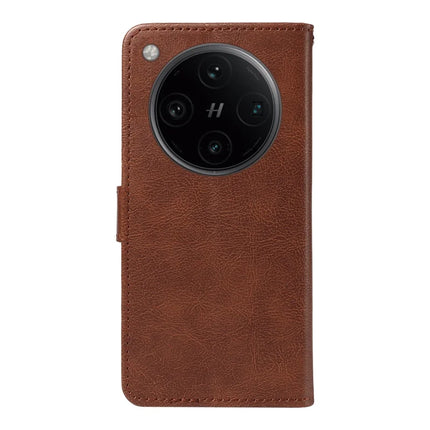 For Oppo Find X8 Pro 5G Case Solid Color Leather Mobile Cover Wallet Stand with Strap