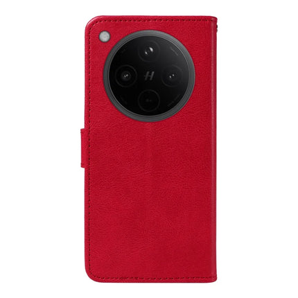 For Oppo Find X8 5G Case Solid Color Leather Mobile Cover Wallet Stand with Strap