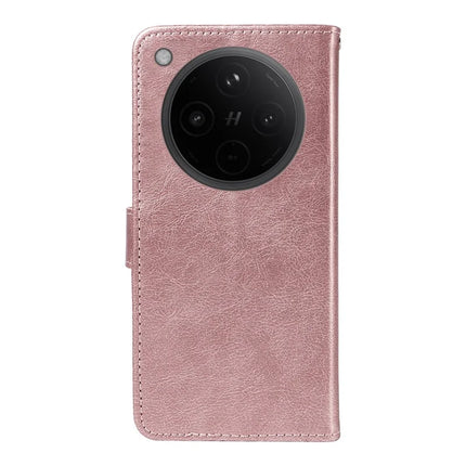 For Oppo Find X8 5G Case Solid Color Leather Mobile Cover Wallet Stand with Strap