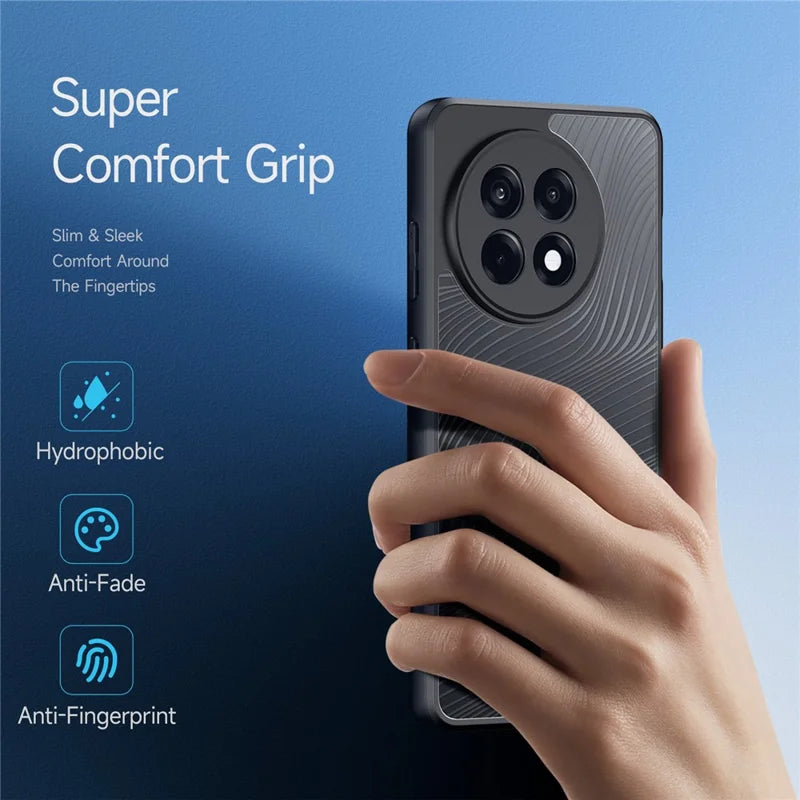 ShopCaseCart Slim Lightweight OnePlus Ace 5 Pro 5G / OnePlus 13R 5G / OnePlus Ace 5 5G Protective cover DUX DUCIS Aimo Series TPU+PC Matte Drop-pro...