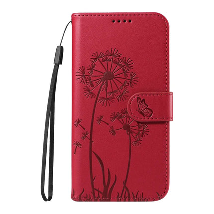 For OnePlus 13R 5G Leather Wallet Case with Strap Dandelion Imprint Phone Stand Cover