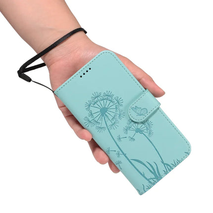 For OnePlus 13R 5G Leather Wallet Case with Strap Dandelion Imprint Phone Stand Cover