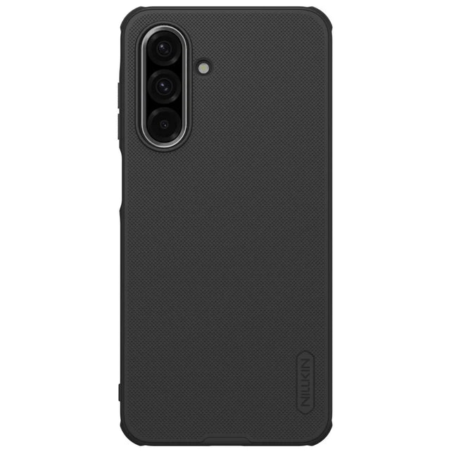 NILLKIN Frosted Shield Pro For Samsung Galaxy A26 5G Case Matte PC + TPU Phone Cover - Black