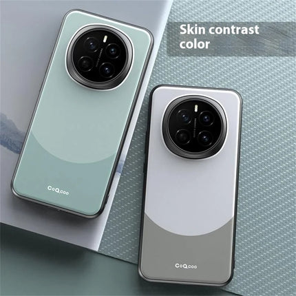 Q.COO For Honor Magic7 5G TPU Case Contrast Color Skin-Touch Phone Cover