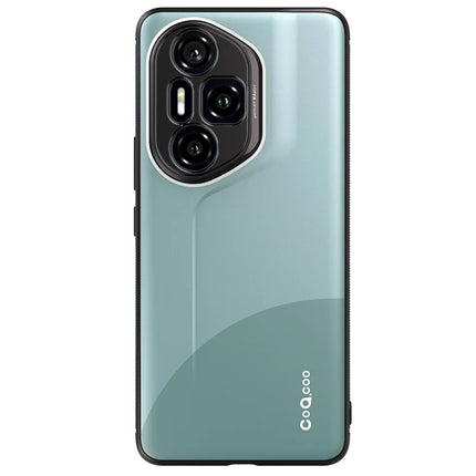 Q.COO For Honor 300 Pro TPU Case Contrast Color Skin-Touch Phone Cover