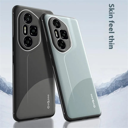 Q.COO For Honor 300 Pro TPU Case Contrast Color Skin-Touch Phone Cover