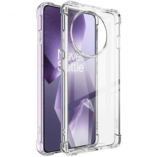 IMAK Phone Case For OnePlus Ace 5 5G  /  Ace 5 Pro 5G  /  13R 5G PC + TPU Shockproof Clear Back Cover