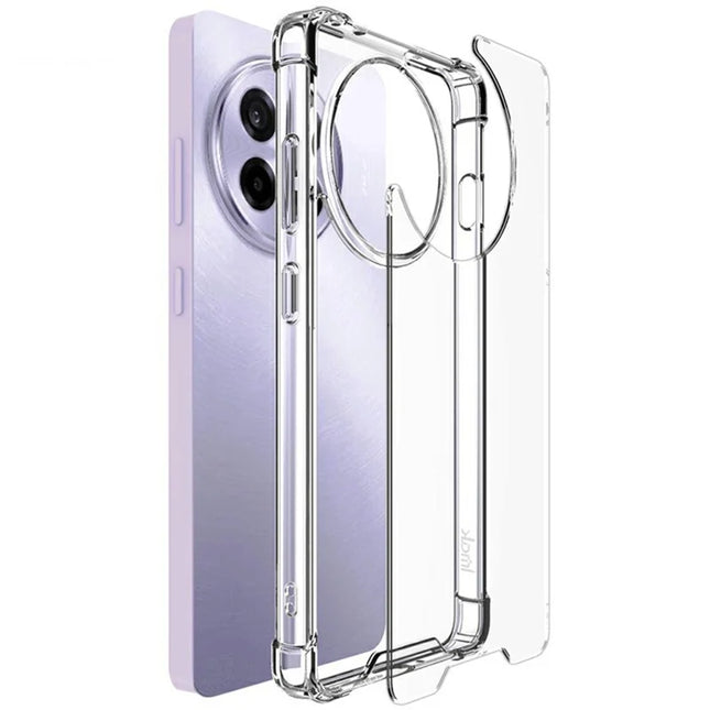 IMAK Phone Case For OnePlus Ace 5 5G  /  Ace 5 Pro 5G  /  13R 5G PC + TPU Shockproof Clear Back Cover