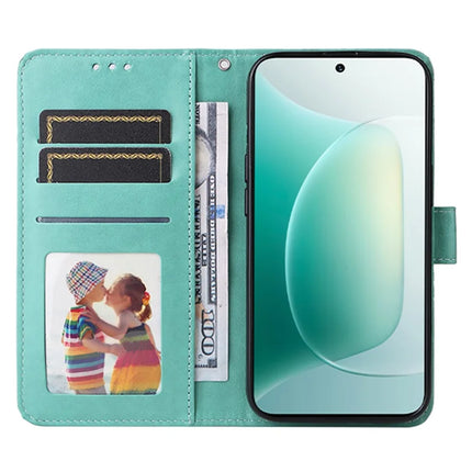For Honor 300 Case Sunflower Imprint Leather Wallet Phone Cover