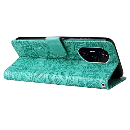 For Honor 300 Pro / 300 Ultra Case Sunflower Imprint Leather Wallet Phone Cover