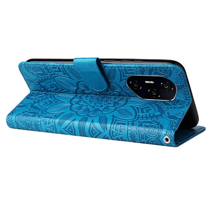 For Honor 300 Pro / 300 Ultra Case Sunflower Imprint Leather Wallet Phone Cover
