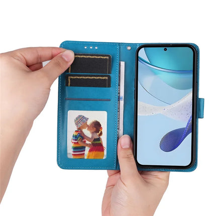 For Realme C75 / 14x 5G Case Sunflower Imprint Leather Wallet Phone Cover
