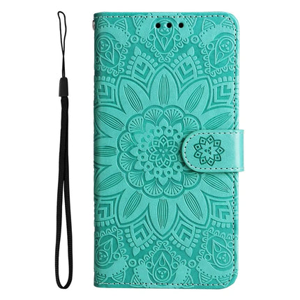 For Realme C75 / 14x 5G Case Sunflower Imprint Leather Wallet Phone Cover