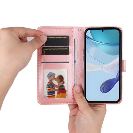 For Realme C75 / 14x 5G Case Sunflower Imprint Leather Wallet Phone Cover