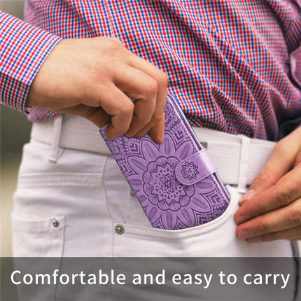 For Realme GT 7 Pro 5G Case Sunflower Imprint Leather Wallet Phone Cover