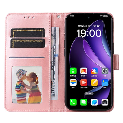 For Oppo Reno13 5G (Global) Case Sunflower Imprint Leather Wallet Phone Cover
