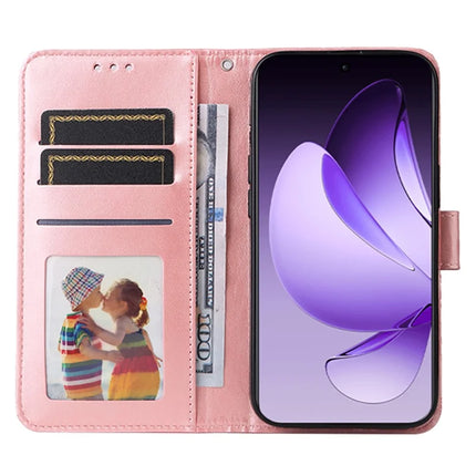For Oppo Reno13 Pro 5G Case Sunflower Imprint Leather Wallet Phone Cover