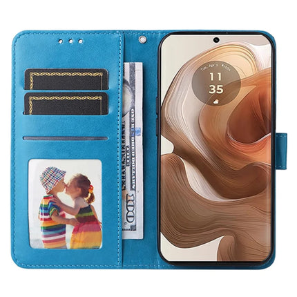 Wallet Case for Motorola Edge 50 Ultra 5G / Moto X50 Ultra 5G Leather Phone Cover Sunflower Imprint