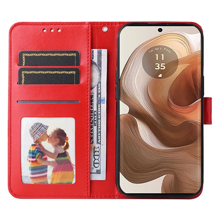 Wallet Case for Motorola Edge 50 Ultra 5G / Moto X50 Ultra 5G Leather Phone Cover Sunflower Imprint