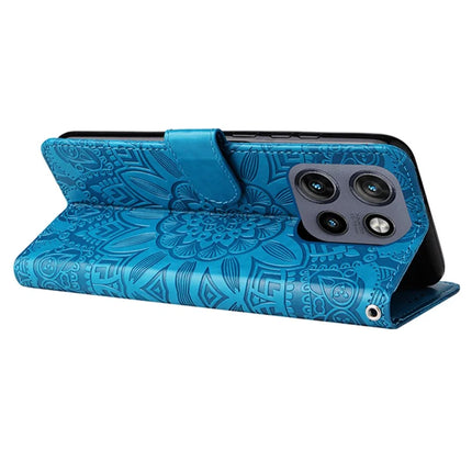Wallet Case for Motorola Edge 50 Neo 5G / Moto S50 5G / ThinkPhone 25 5G Leather Phone Cover Sunflower Imprint